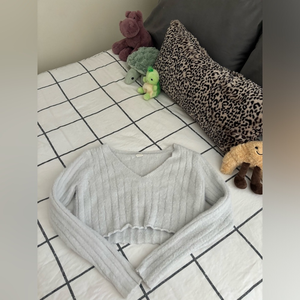 urban outfitters cropped martini sweater